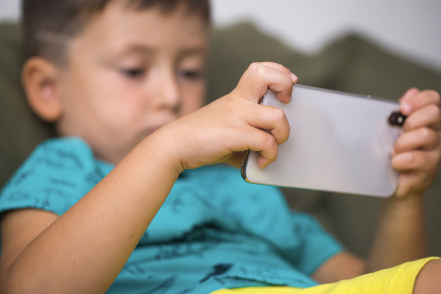 celulares y los niños